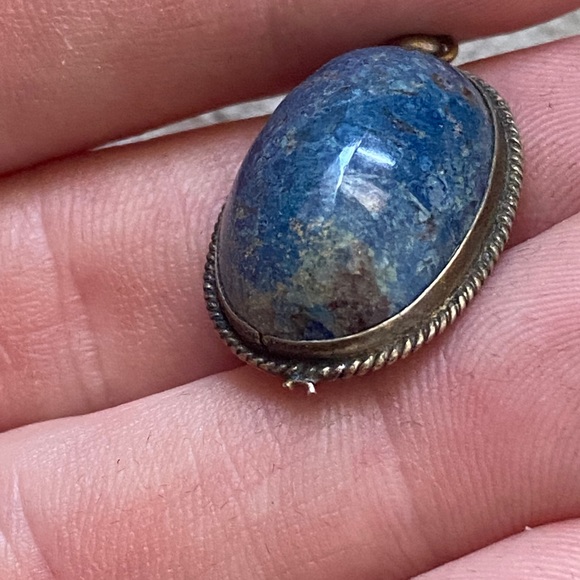 Vintage Lapis pendant - Picture 13 of 15